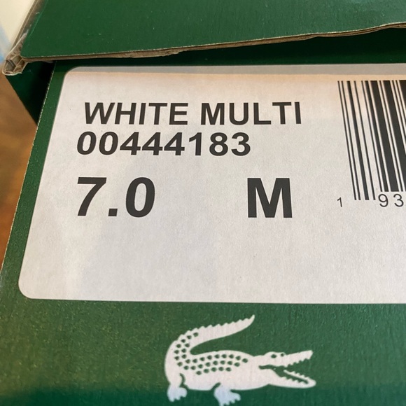 Lacoste mens sz 7 new - Picture 3 of 7